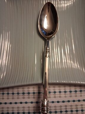 Sterling Silver Dessert Spoon "Olympia"